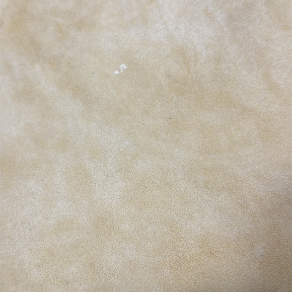 Thacker New York Le Pouche Yellow Suede Handbag - Picture 7 of 8